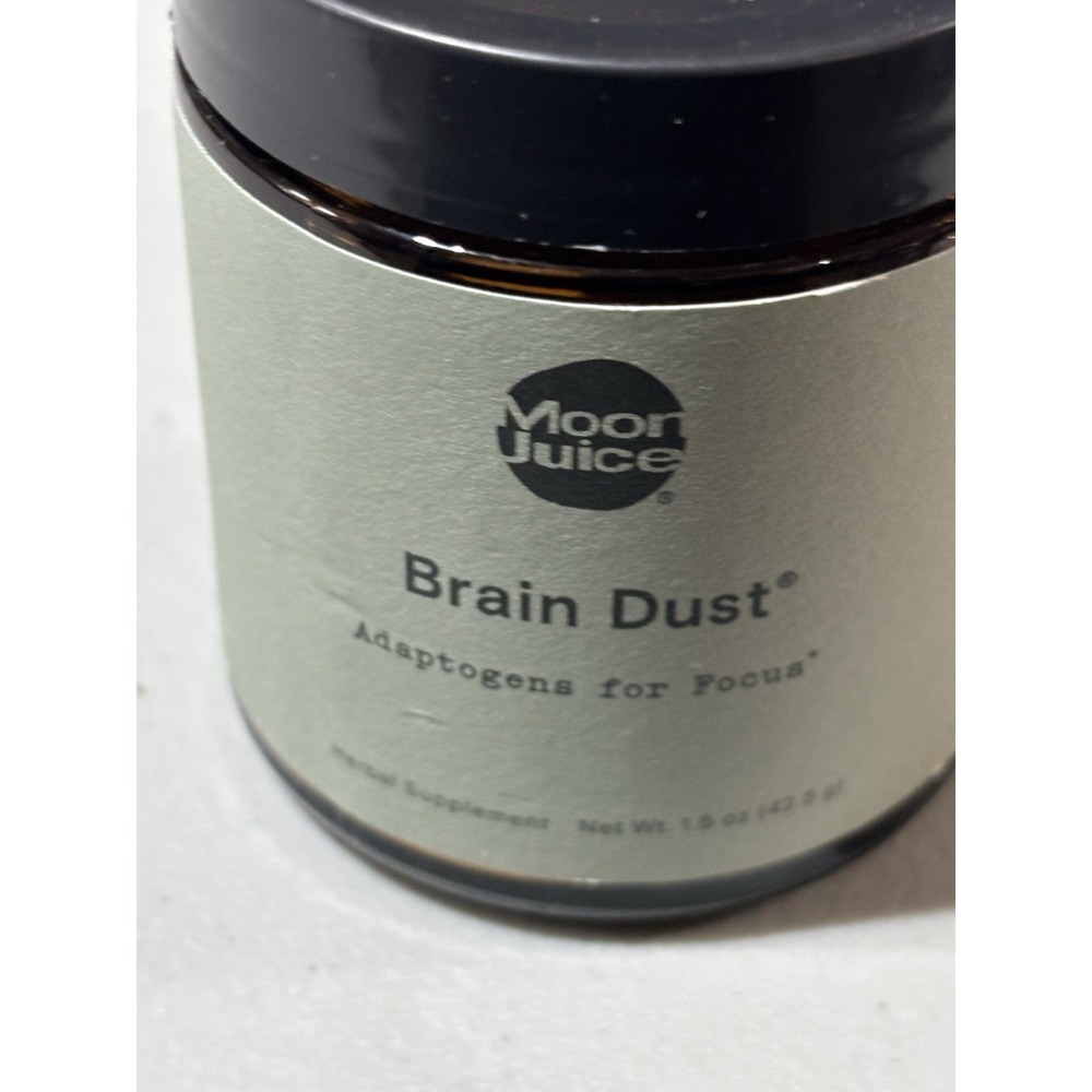 Moon Juice‎ Brain Dust Adaptogens for Focus Herbal Supplement, 1.5 oz